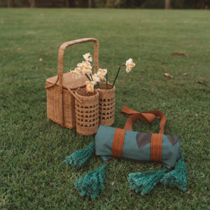 WANDERING FOLK - GLADES PICNIC RUG - WILLOW