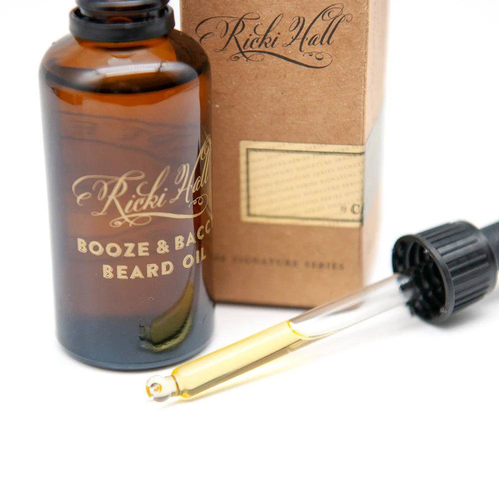 CAPTAIN FAWCETT - BOOZE & BACCY BEARD OIL - 50ML