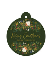 Load image into Gallery viewer, BESPOKE LETTERPRESS - 12PK BAUBLE CHRISTMAS TAGS &quot;NUTCRACKER&quot;
