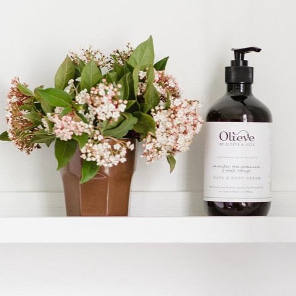 OLIEVE & OLIE - LAVENDER, ROSE GERANIUM & SWEET ORANGE HAND & BODY CREAM