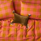 KIP & CO - LINEN FITTED SHEET - TOASTED MARSHMALLOW