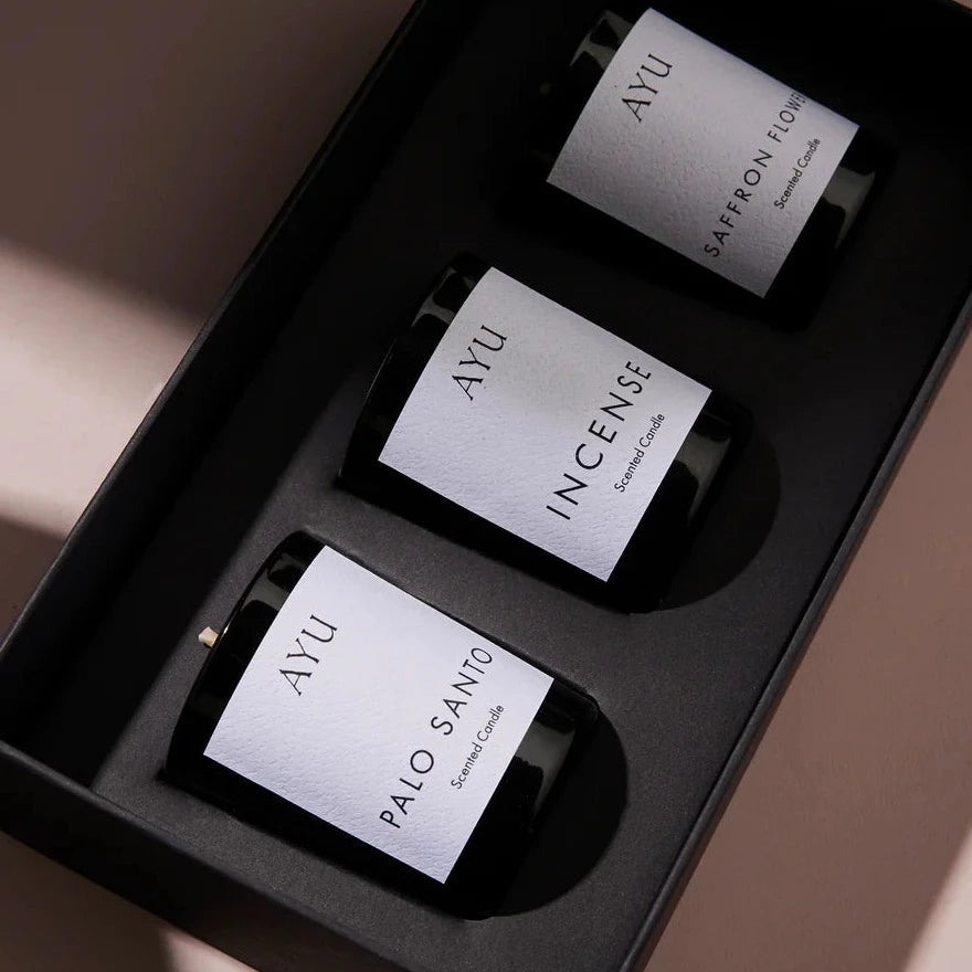 AYU - MINI CANDLE GIFT SET - GROUND