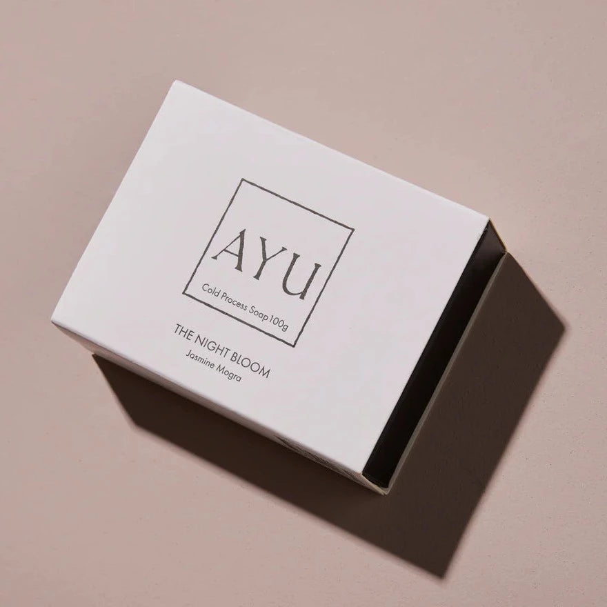 AYU - COLD PROCESS SOAP - THE NIGHT BLOOM - JASMINE MOGRA