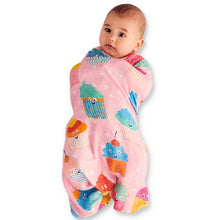 Load image into Gallery viewer, KIP &amp; CO - CUPCAKES BAMBOO SWADDLE
