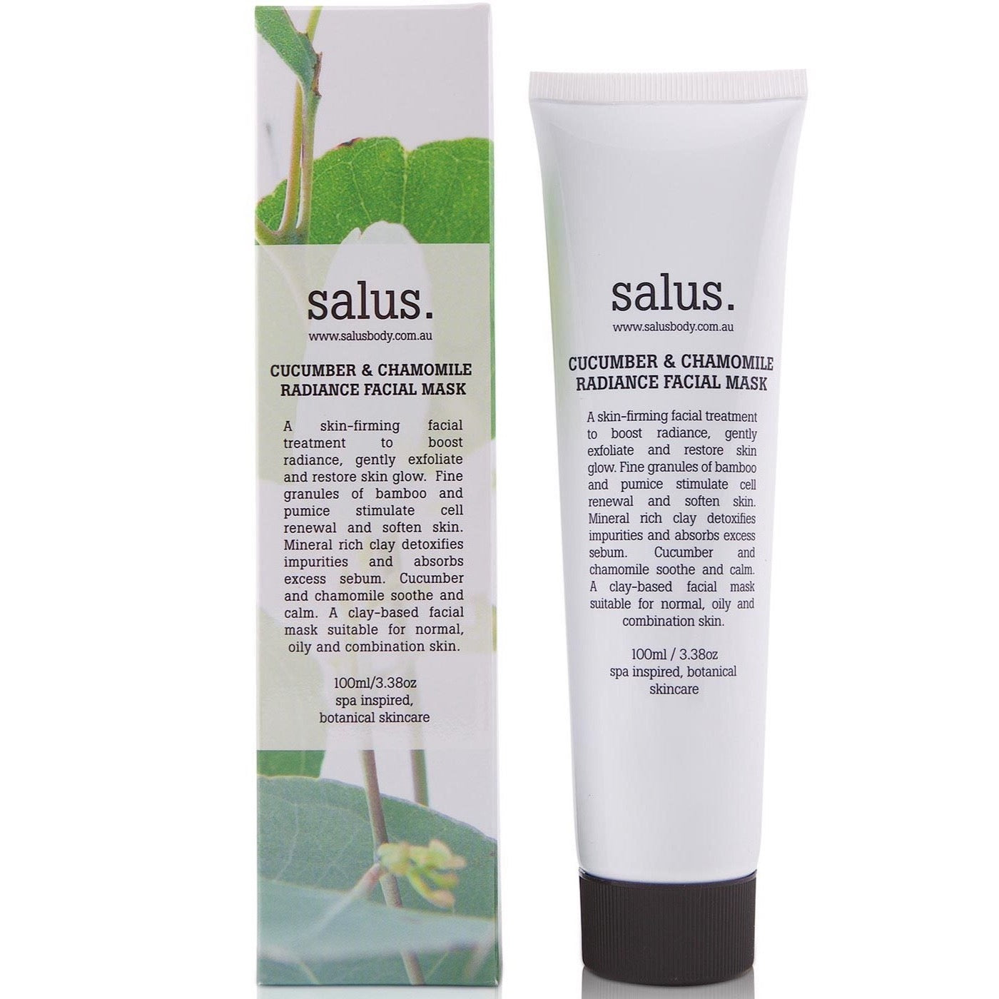 SALUS - CUCUMBER & CHAMOMILE RADIANCE FACIAL MASK