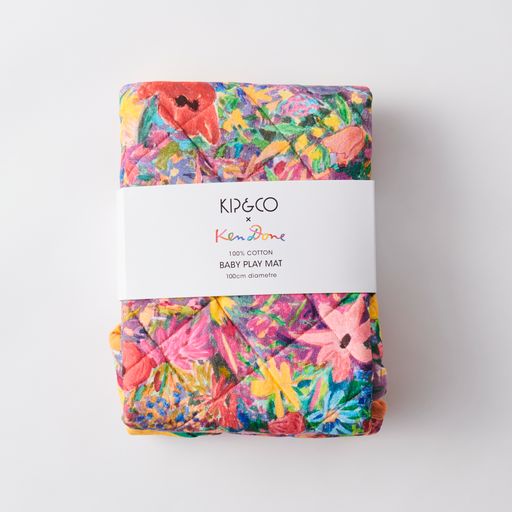 KIP & CO X KEN DONE- BUTTERFLY DREAMS QUILTED PLAY MAT