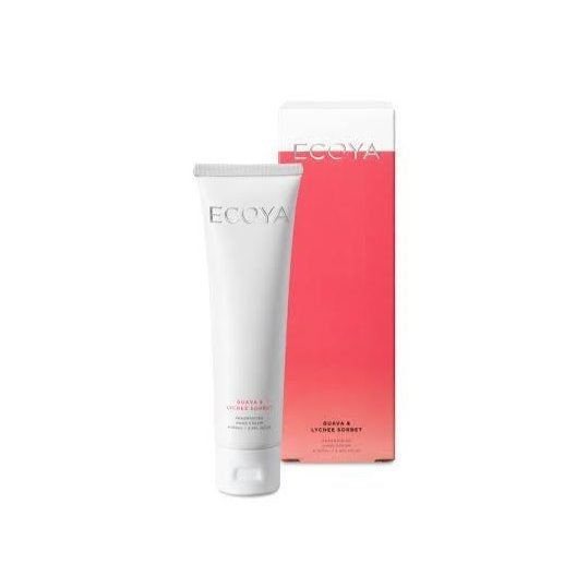 ECOYA - HAND CREAM - GUAVA & LYCHEE SORBET