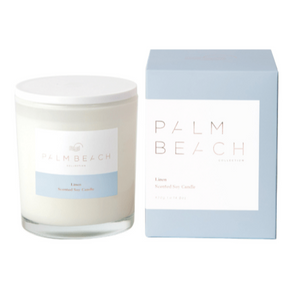 PALM BEACH COLLECTION LINEN STANDARD CANDLE