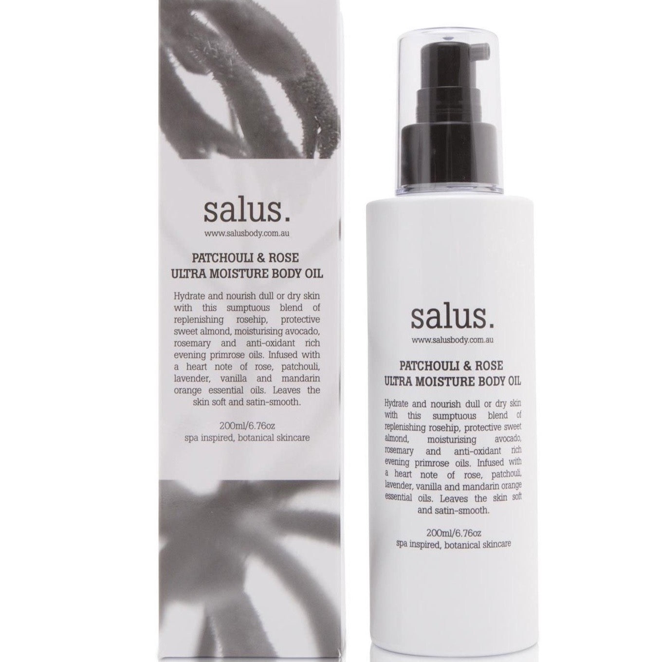 SALUS - PATCHOULI & ROSE ULTRA MOISTURE BODY OIL