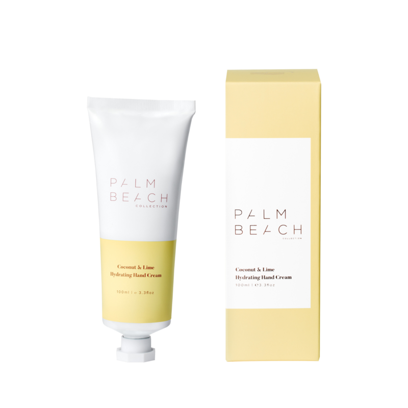 PALM BEACH COLLECTION - 100ML HYDRATING SCENTED HAND CREAM - COCONUT & LIME