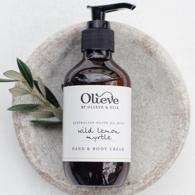 OLIEVE & OLIE - WILD LEMON MYRTLE HAND & BODY CREAM