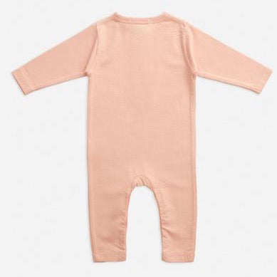 MIANN & CO - ORGANIC COTTON LONG SLEEVE JUMPSUIT - EVENING SAND