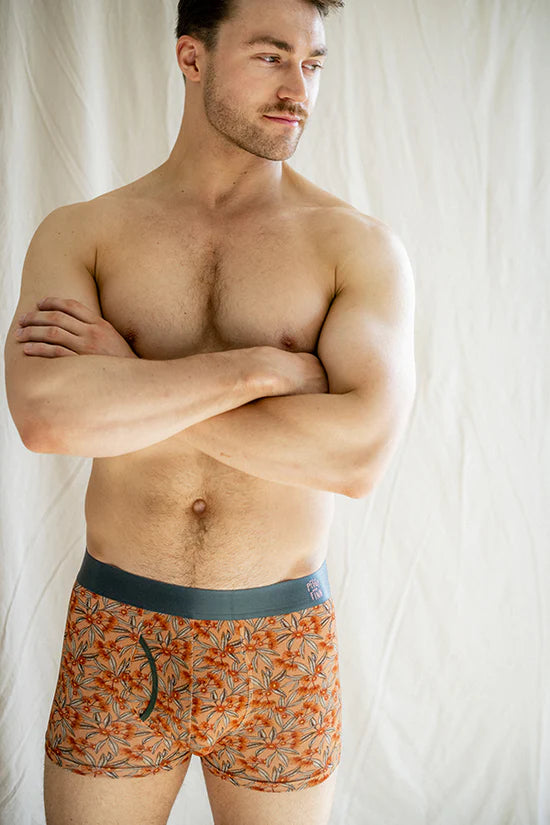 PEGGY & FINN - FLOWERING GUM TERRACOTTA BAMBOO UNDERWEAR