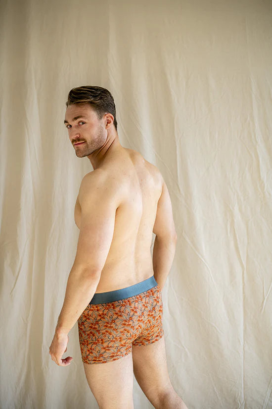 PEGGY & FINN - FLOWERING GUM TERRACOTTA BAMBOO UNDERWEAR