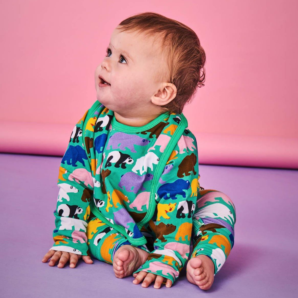 KIP & CO - ORGANIC COTTON BIB - CAN'T BEAR IT