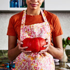 KIP & CO - BUDDING BLOSSOM LINEN APRON