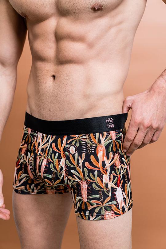 PEGGY & FINN - GRASS TREE BLACK BAMBOO UNDERWEAR