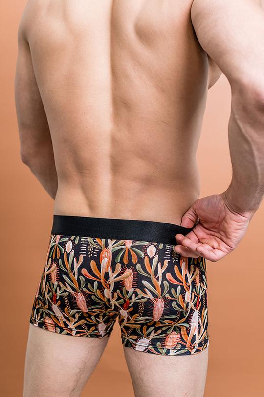 PEGGY & FINN - GRASS TREE BLACK BAMBOO UNDERWEAR