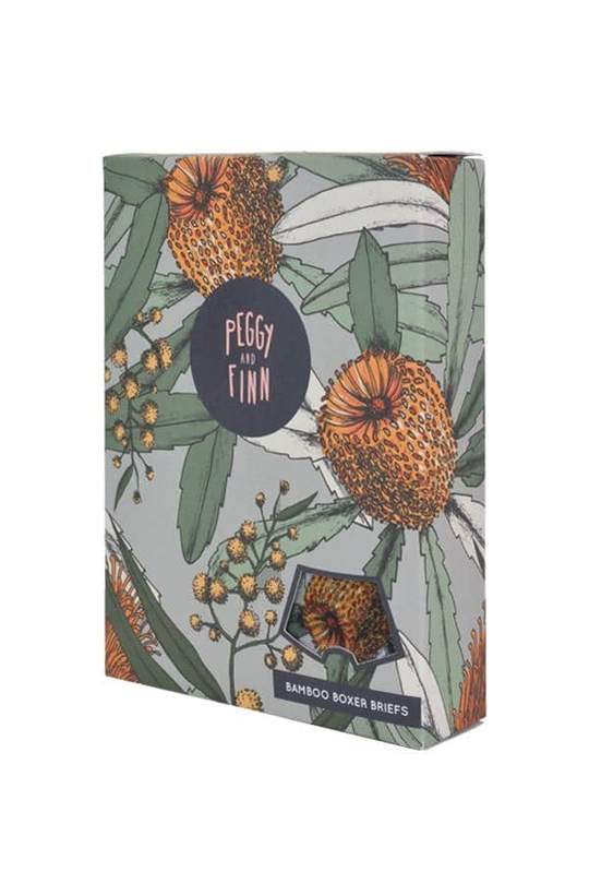 PEGGY & FINN - BANKSIA GREY BAMBOO UNDERWEAR