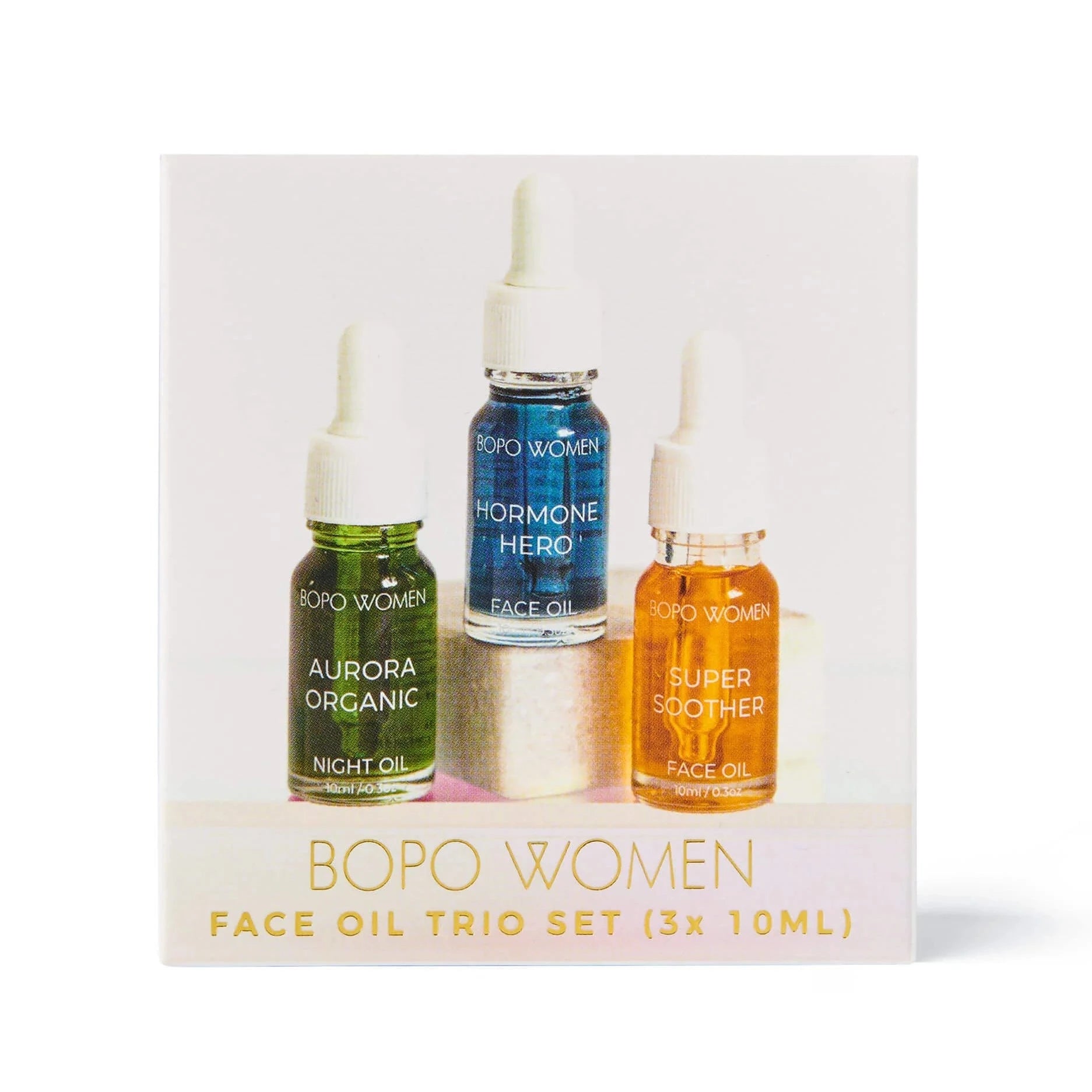 BOPO WOMEN - MINI FACE OIL SAMPLE TRIO