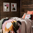 RACHEL CASTLE - KNIT CUSHION - SNOW PEA