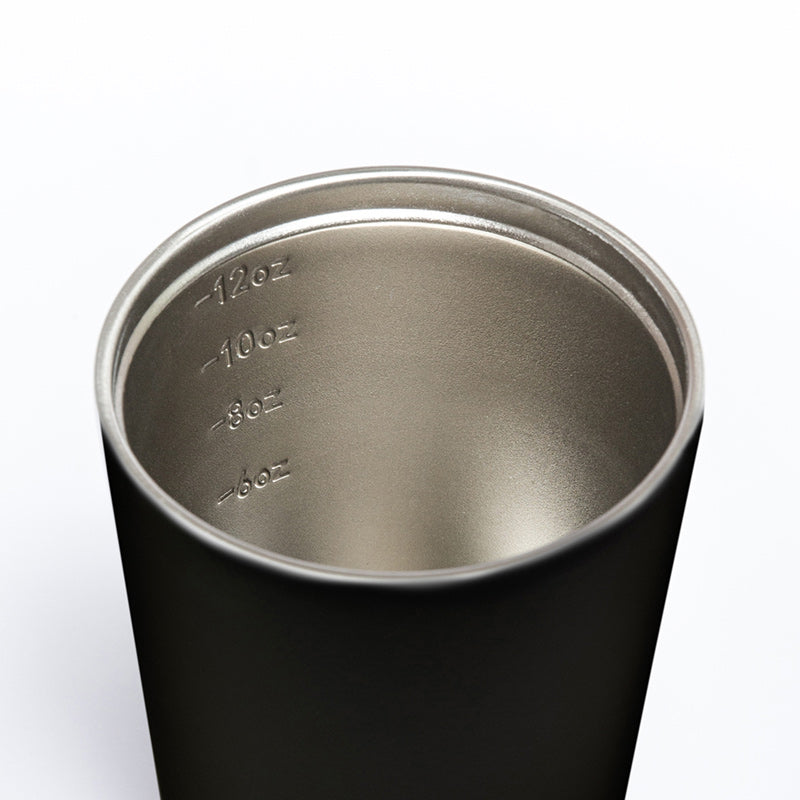 MADE BY FRESSKO - CAMINO REUSABLE COFFEE CUP 340ML/12OZ - COAL