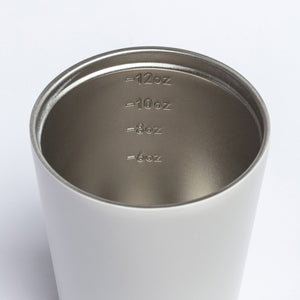 MADE BY FRESSKO - CAMINO REUSABLE COFFEE CUP 340ML/12OZ - SNOW