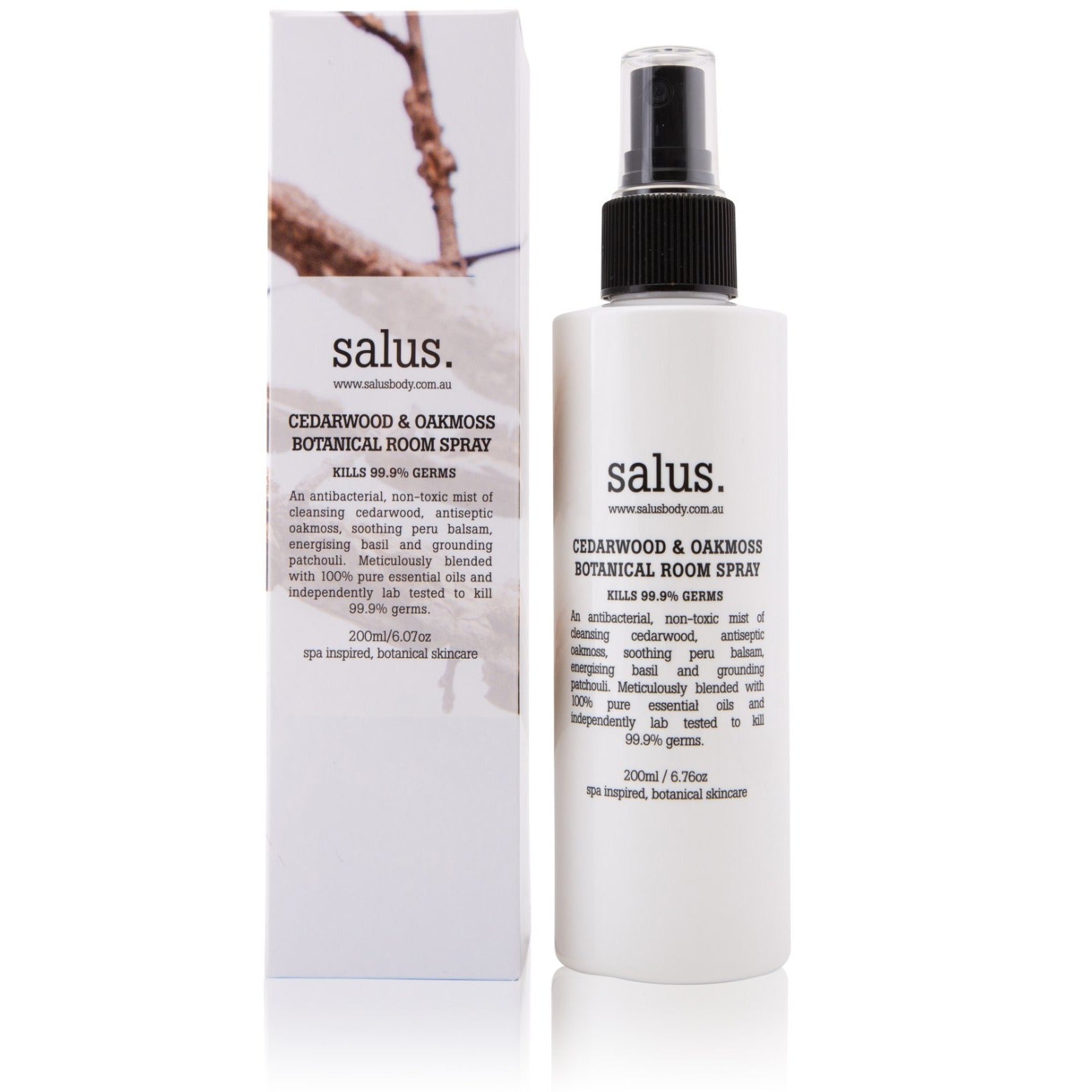 SALUS - CEDARWOOD & OAKMOSS BOTANICAL ROOM SPRAY