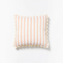 Load image into Gallery viewer, BONNIE &amp; NEIL - WOVEN STRIPE PINK CUSHION 60CM

