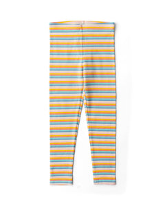 KIP & CO - WOVEN STRIPE LEGGINGS - FRUIT TINGLE