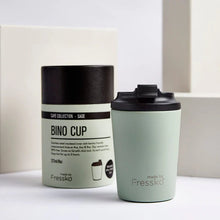 Load image into Gallery viewer, MADE BY FRESSKO - BINO REUSABLE COFFEE CUP 227ML/8OZ - SAGE
