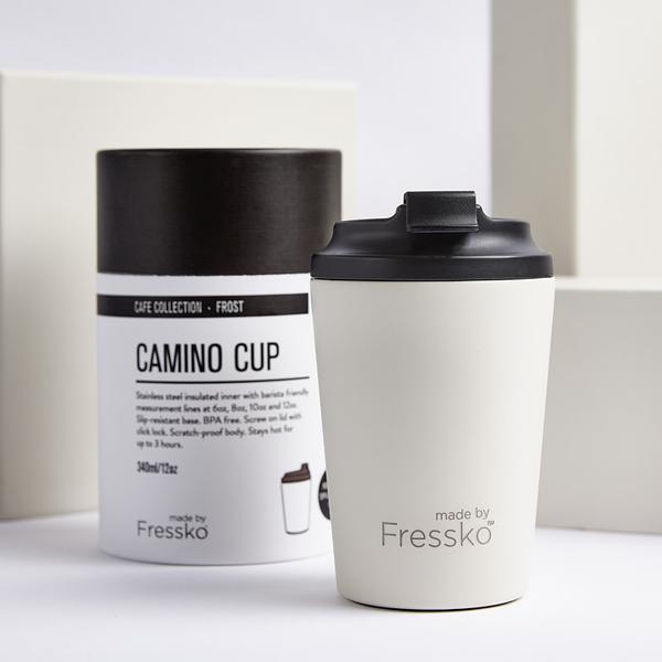 MADE BY FRESSKO - CAMINO REUSABLE COFFEE CUP 340ML/12OZ - FROST