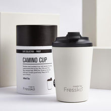 Load image into Gallery viewer, MADE BY FRESSKO - CAMINO REUSABLE COFFEE CUP 340ML/12OZ - FROST
