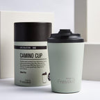 MADE BY FRESSKO - CAMINO REUSABLE COFFEE CUP 340ML/12OZ - SAGE