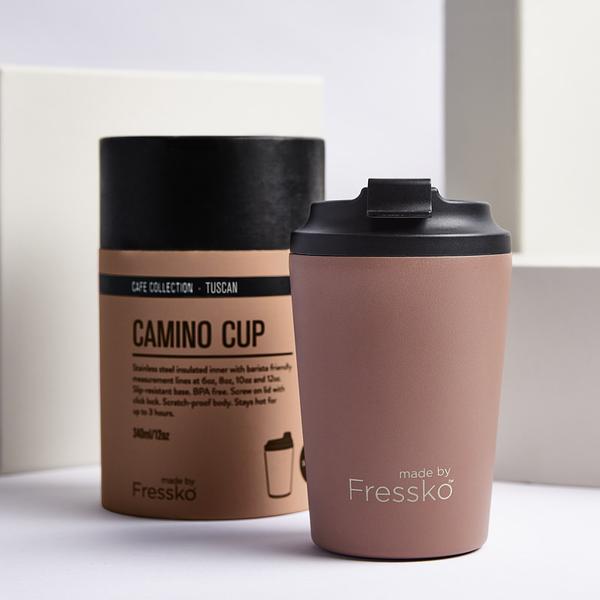 MADE BY FRESSKO - CAMINO REUSABLE COFFEE CUP 340ML/12OZ - TUSCAN