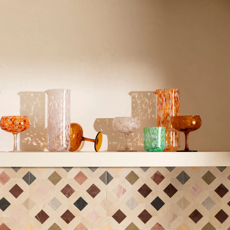 BONNIE & NEIL - DOTS PINK CARAFE