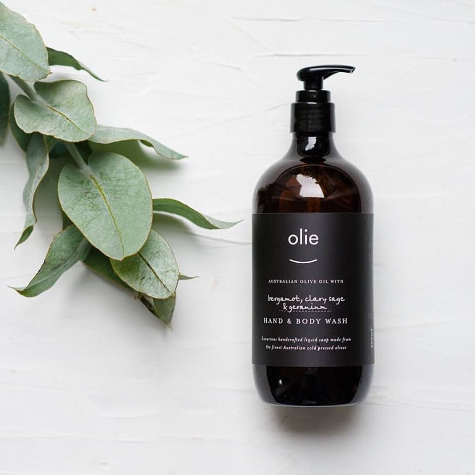 OLIEVE & OLIE - BERGAMOT & CLARY SAGE HAND & BODY WASH