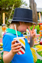KIP & CO - BIG STRIPE DIAGONAL DRINK CUP 2P SET