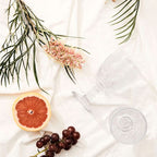 WANDERING FOLK - CLEAR GOBLET GLASS (SET OF 2)
