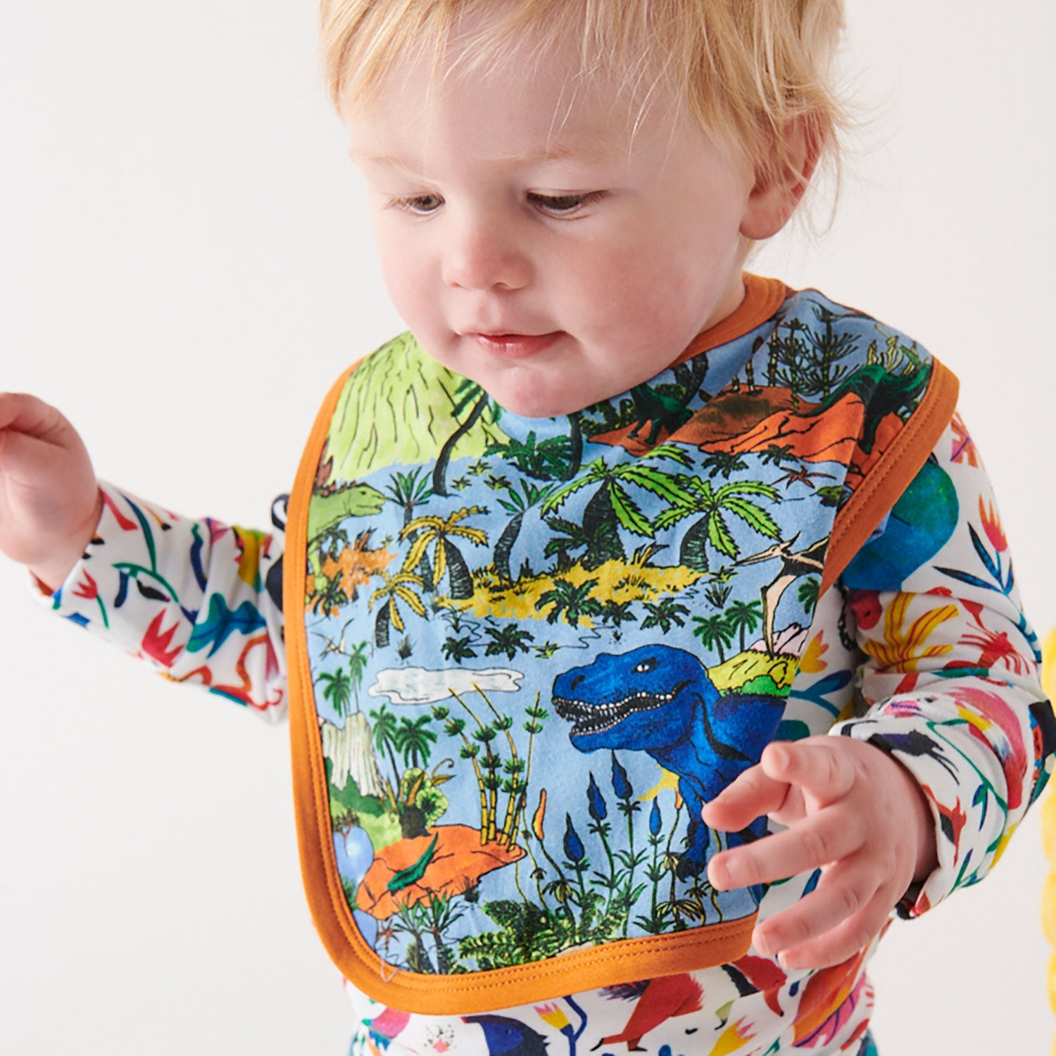 KIP & CO - ORGANIC BIB - JURASSIC