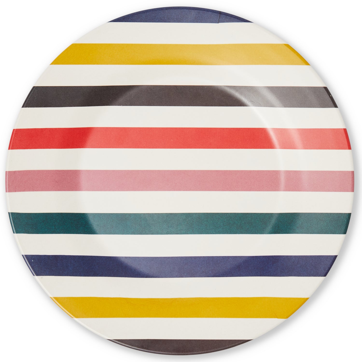 KIP & CO - BIG STRIPE DIAGONAL DINNER PLATE 2P SET