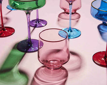 Load image into Gallery viewer, KIP &amp; CO - ROSE WITH A TWIST TUMBLER GLASS 2P SET
