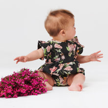 Load image into Gallery viewer, KIP &amp; CO X FLOWER FAIRIES - CANDY TUFT LINEN FRILL PLAYSUIT
