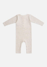 Load image into Gallery viewer, MIANN &amp; CO - ORGANIC COTTON LONG SLEEVE JUMPSUIT - CINNAMON GRID
