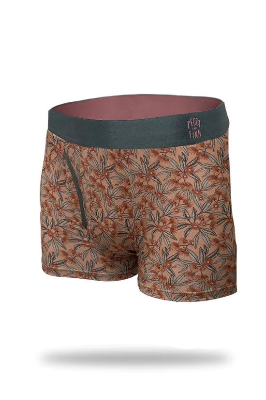 PEGGY & FINN - FLOWERING GUM TERRACOTTA BAMBOO UNDERWEAR
