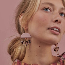 Load image into Gallery viewer, MIDDLE CHILD - HELM EARRINGS - PINK

