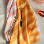 BONNIE & NEIL - WOVEN STRIPE PINK NAPKINS (SET OF 6)