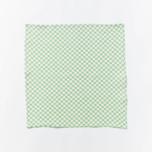 Load image into Gallery viewer, BONNIE &amp; NEIL - TINY CHECKERS SAGE NAPKINS (SET OF 6)
