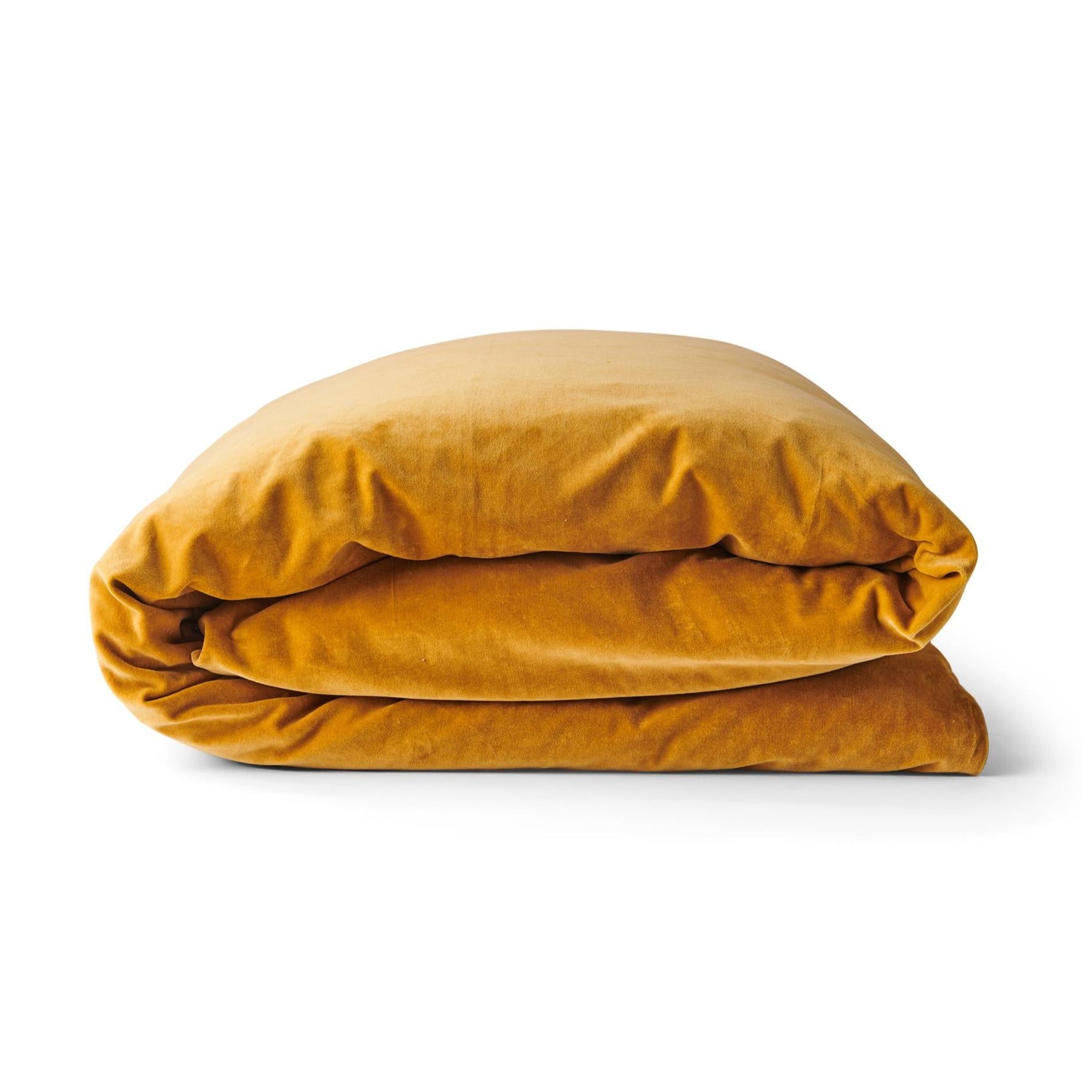 KIP & CO - VELVET QUILT COVER - PECAN