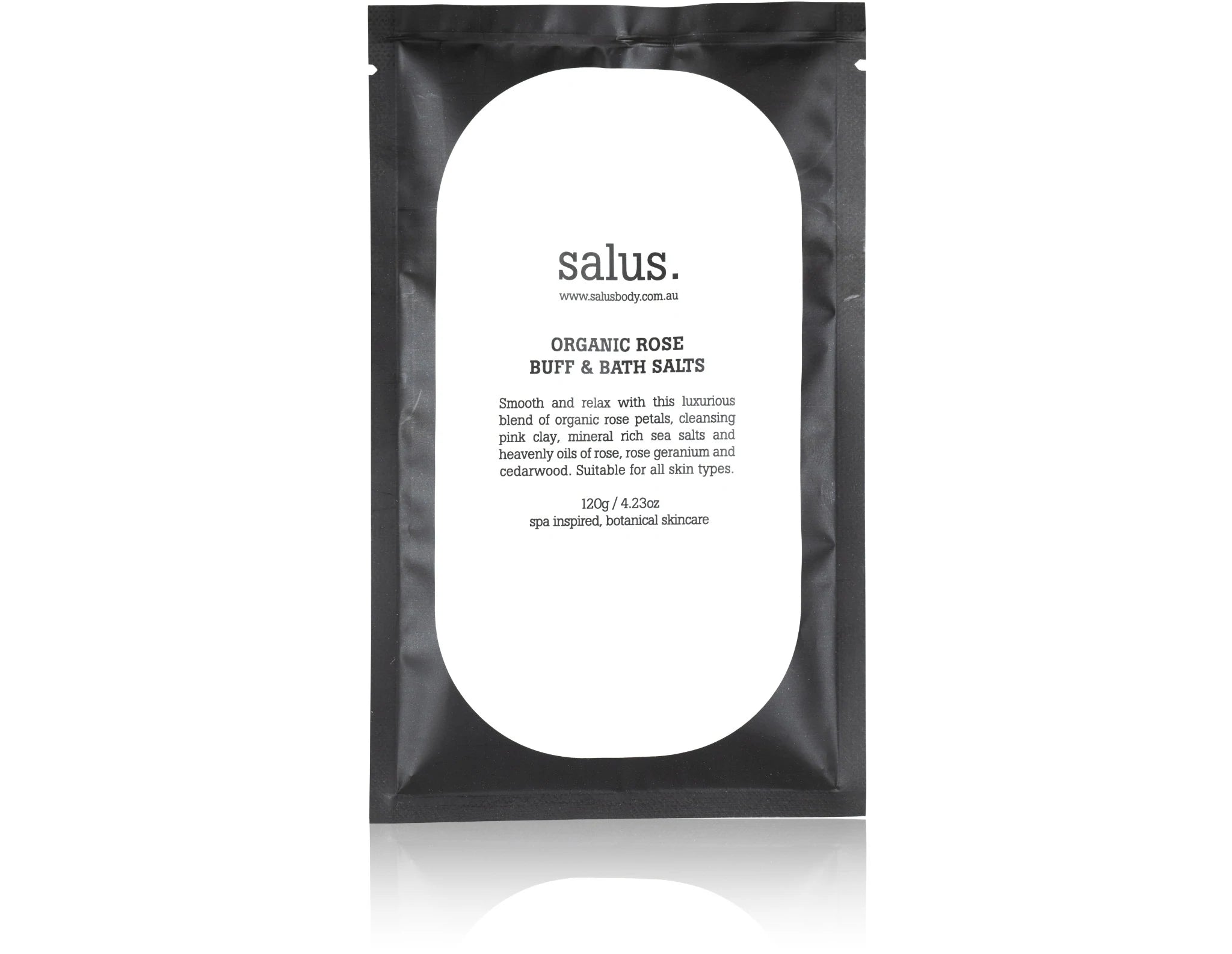 SALUS - ORGANIC ROSE BUFF & BATH SALTS